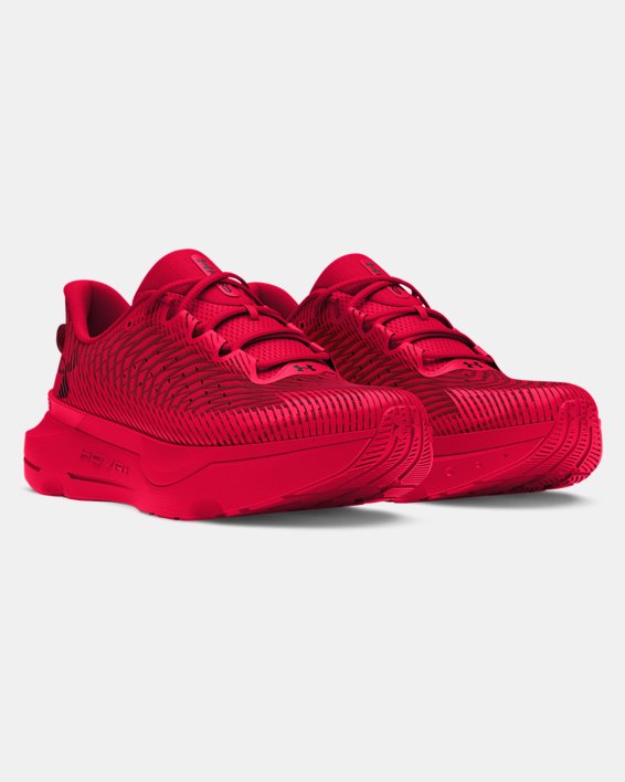 Men's UA Infinite Pro Running Shoes in Red image number 3
